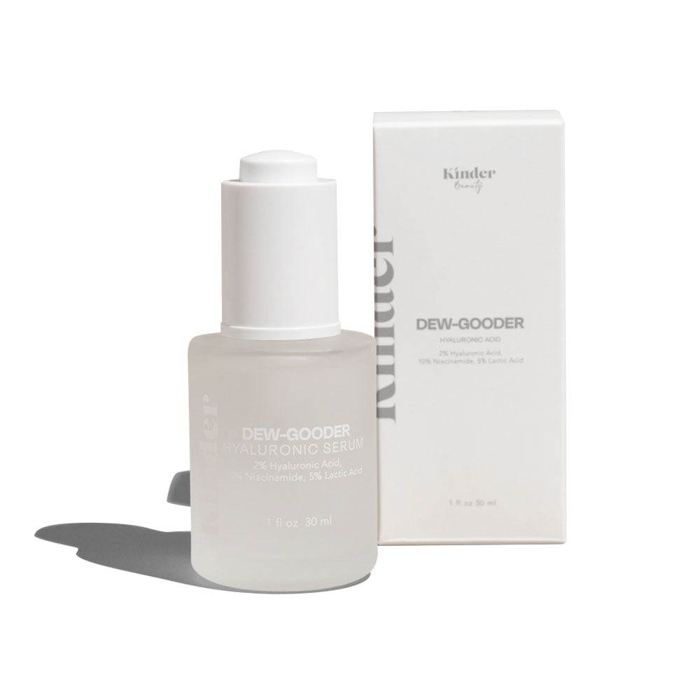 Dew-Gooder Hyaluronic Serum (MSRP $38)