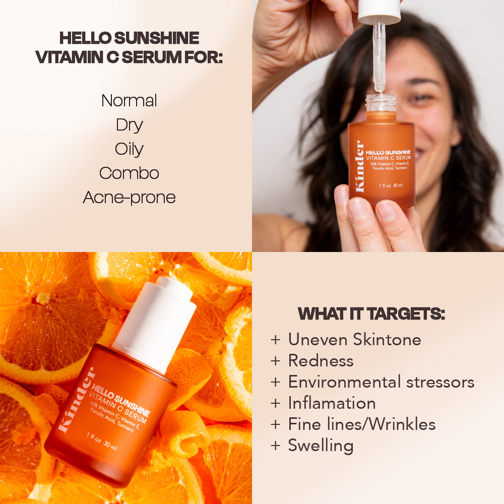 Hello Sunshine Vitamin C Serum (MSRP $41)