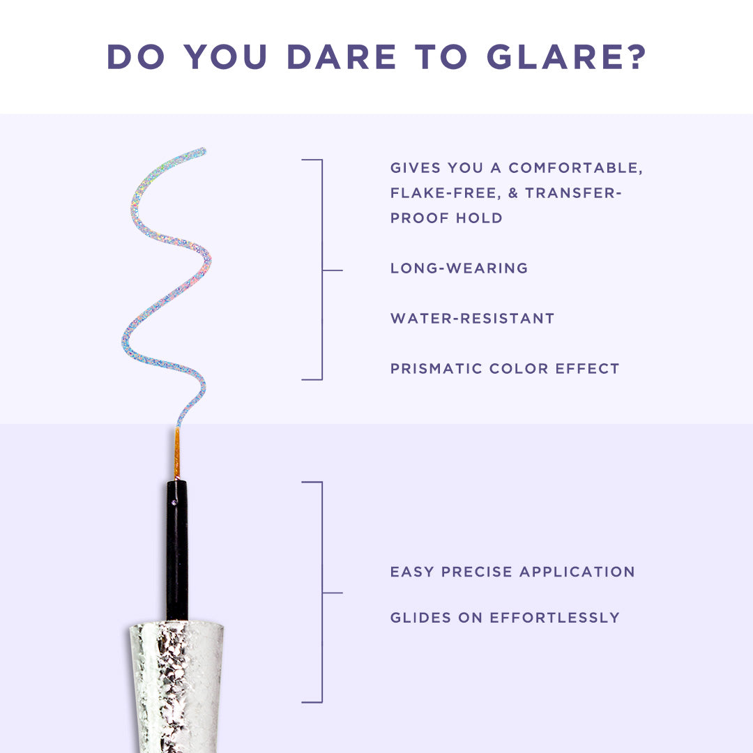 Vixen Glimmer Holographic Liquid Eyeliner (MSRP $22)