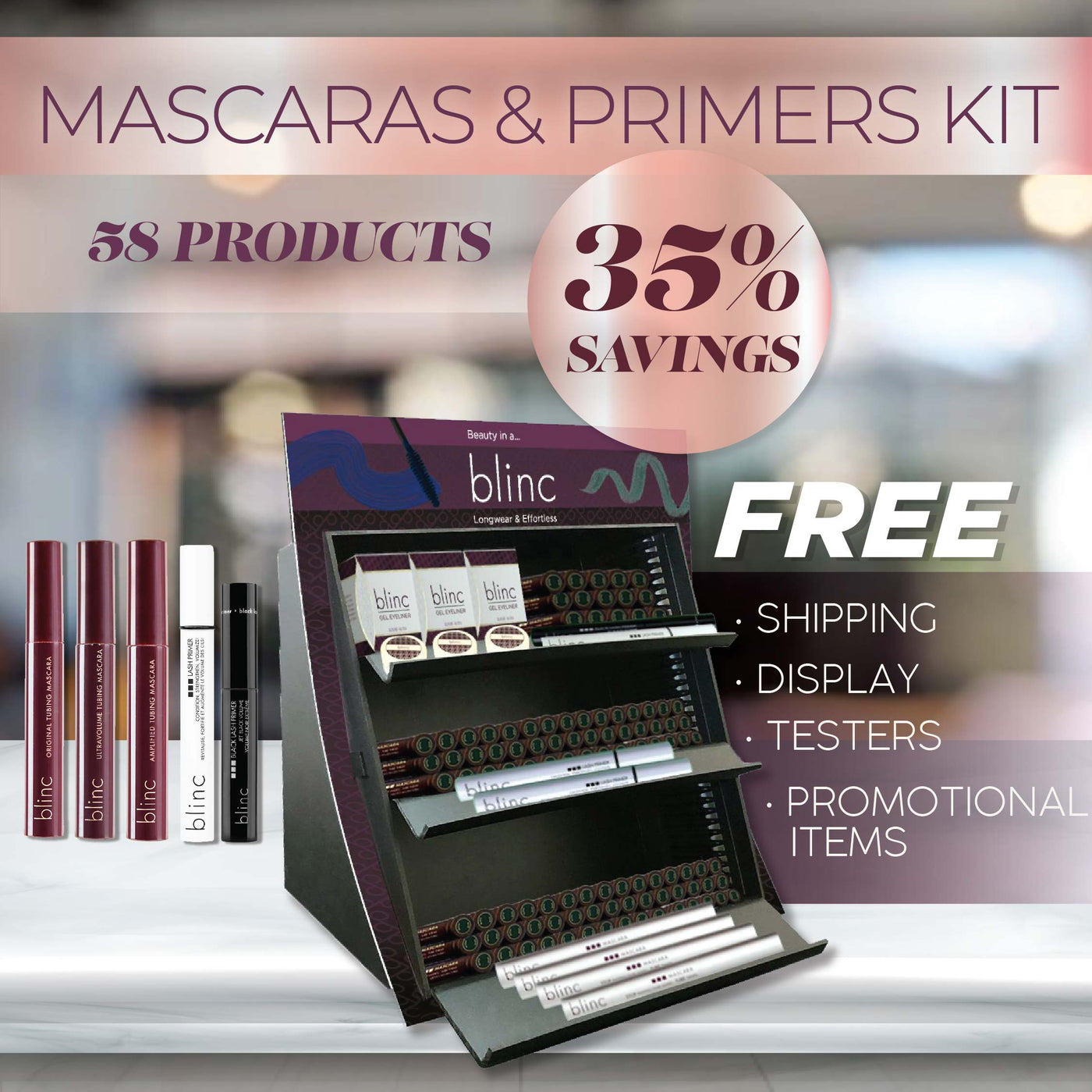 Mascaras & Primers Kit - Large